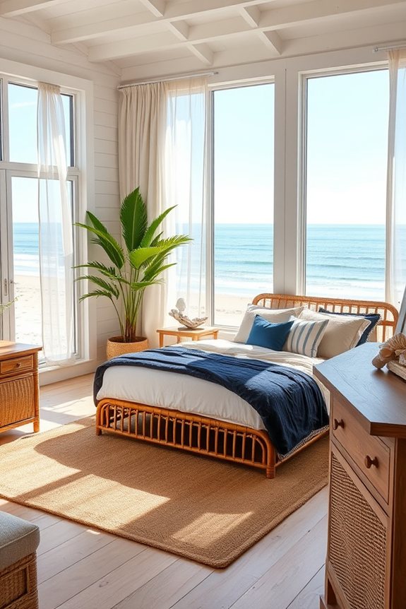 coastal cottage indoor outdoor connection
