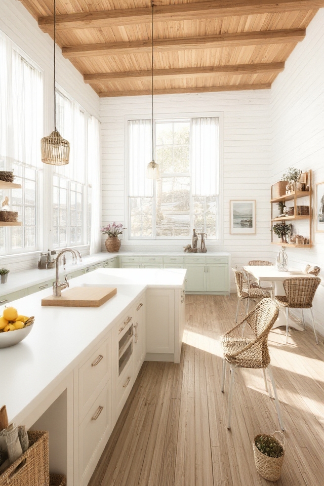 coastal inspired kitchen design