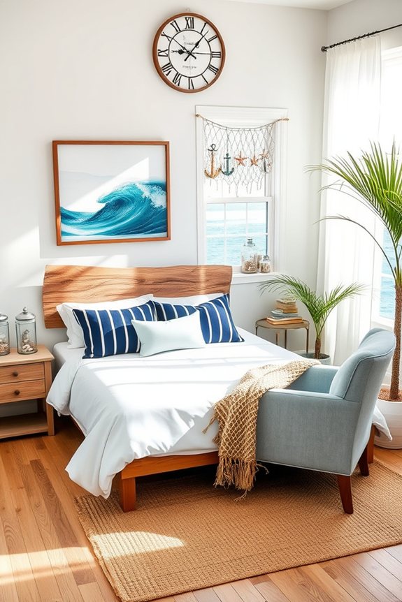 coastal nautical bedroom decor
