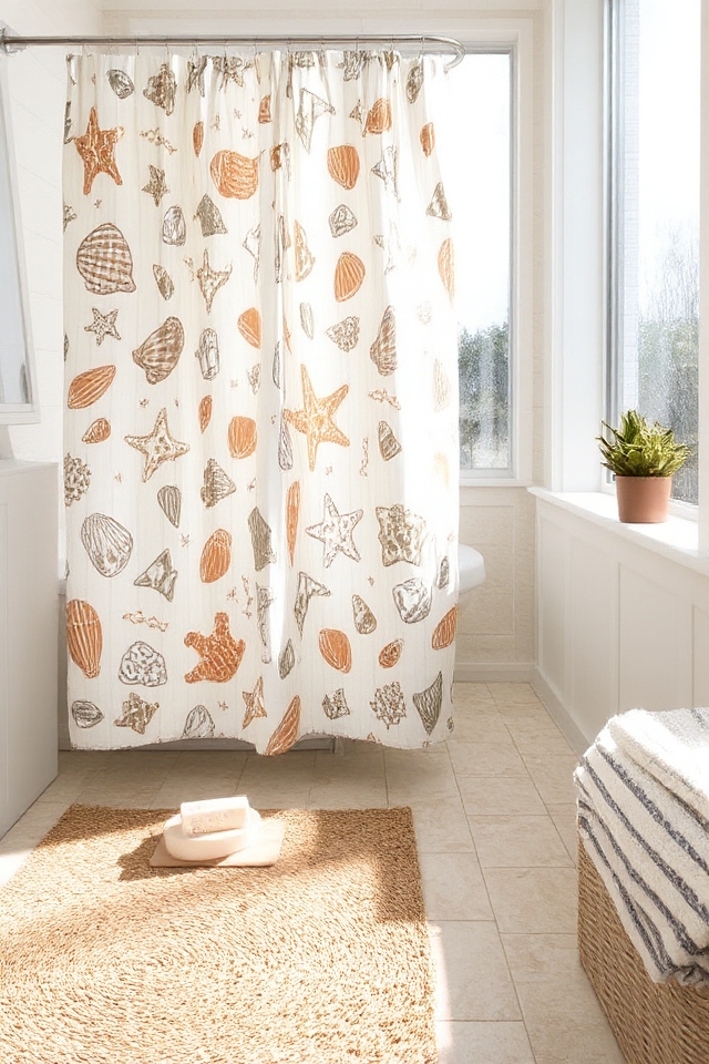 coastal themed bathroom decor