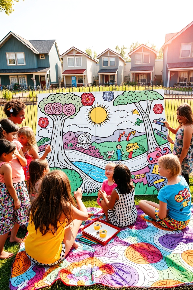 collaborative community art project