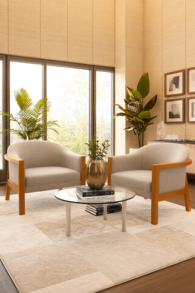 comfortable and stylish oak chairs