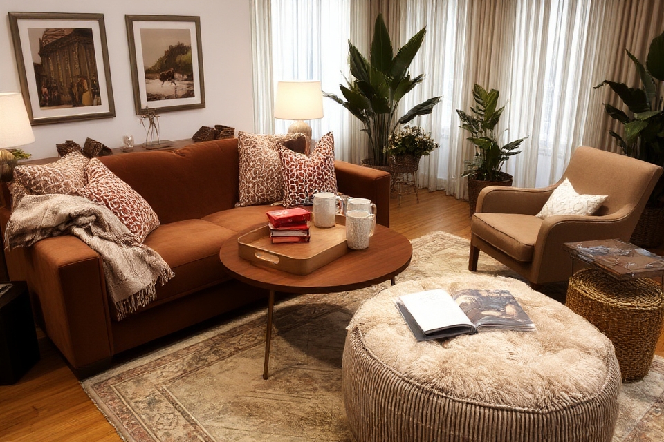 comfortable inviting seating options