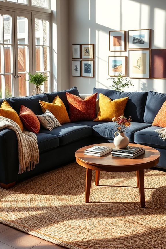 comfortable seating enhances ambiance