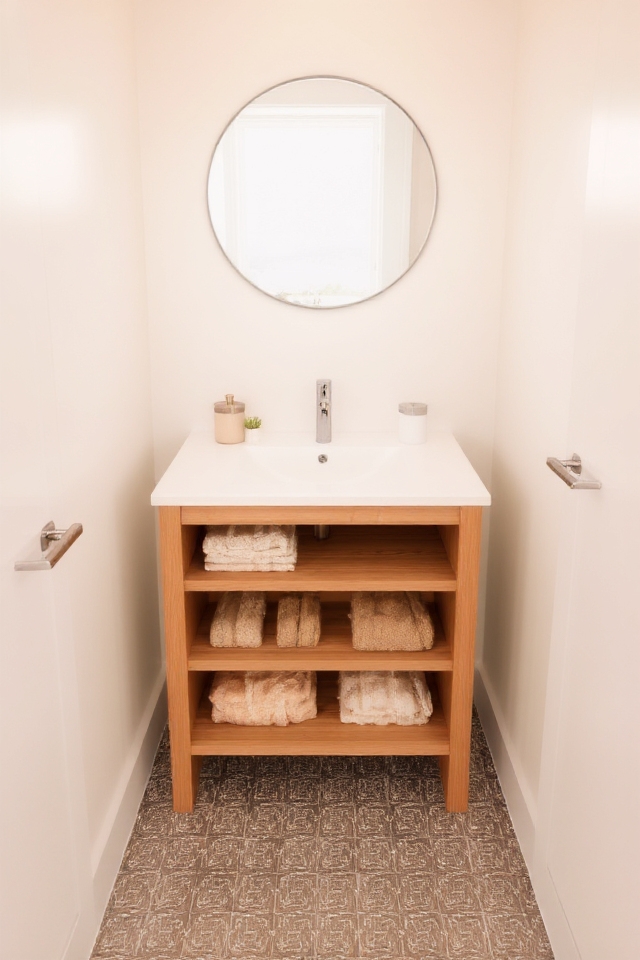 compact vanity for small spaces