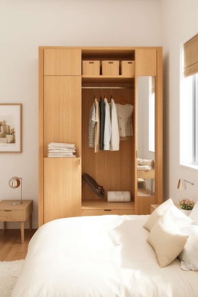 compact wardrobes enhance organization