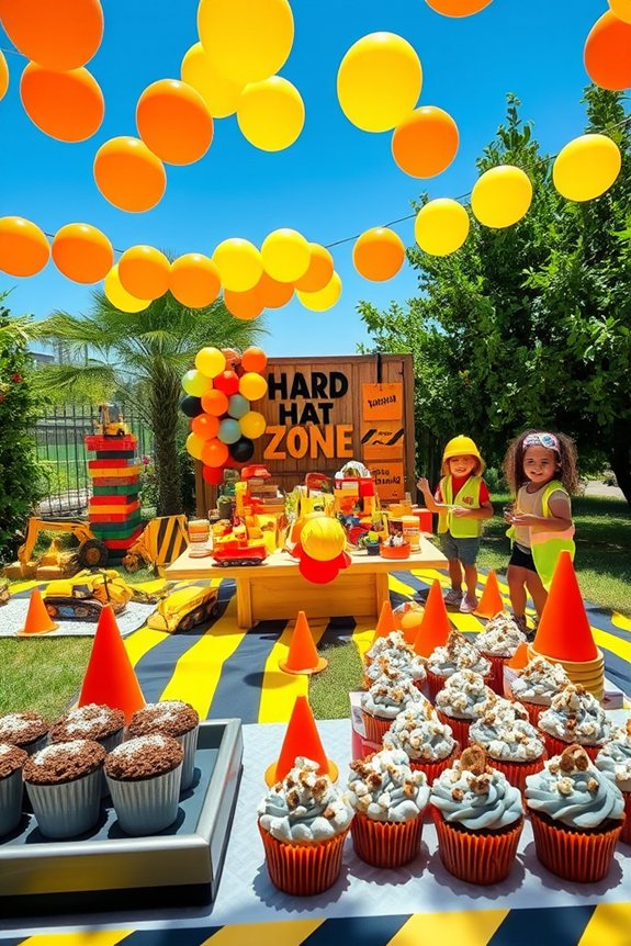 construction themed birthday party