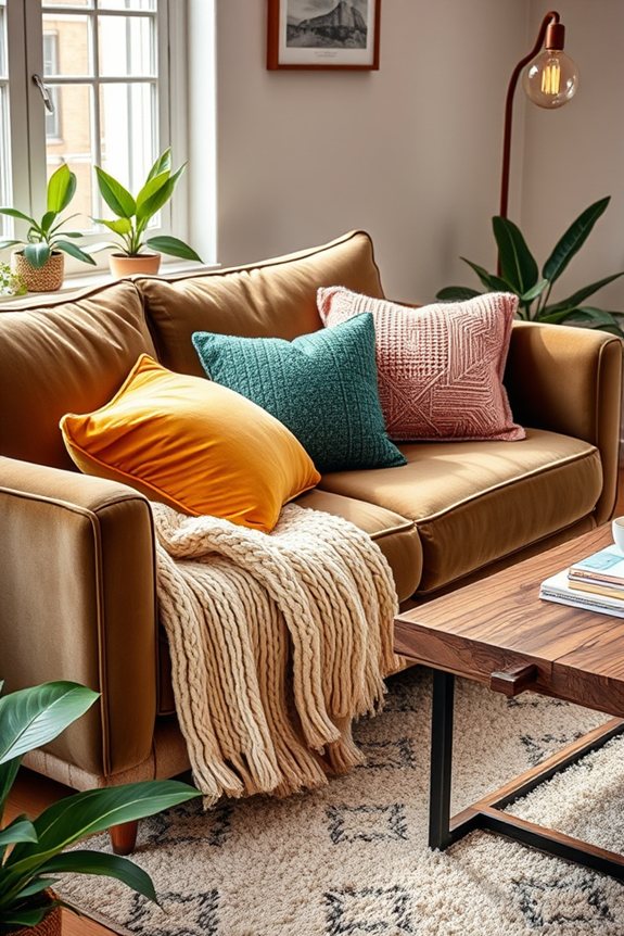cozy accents for relaxation