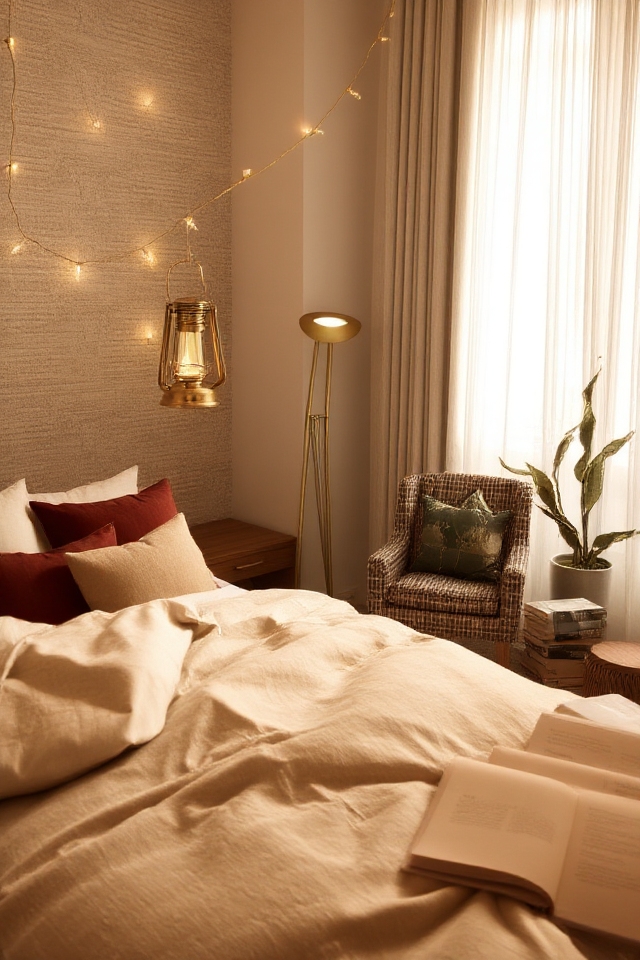 cozy ambient lighting atmosphere