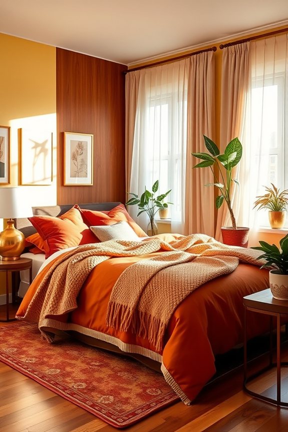 cozy atmosphere with warmth