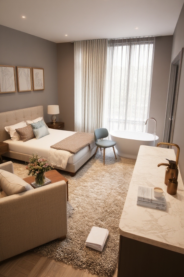 cozy basement guest suite