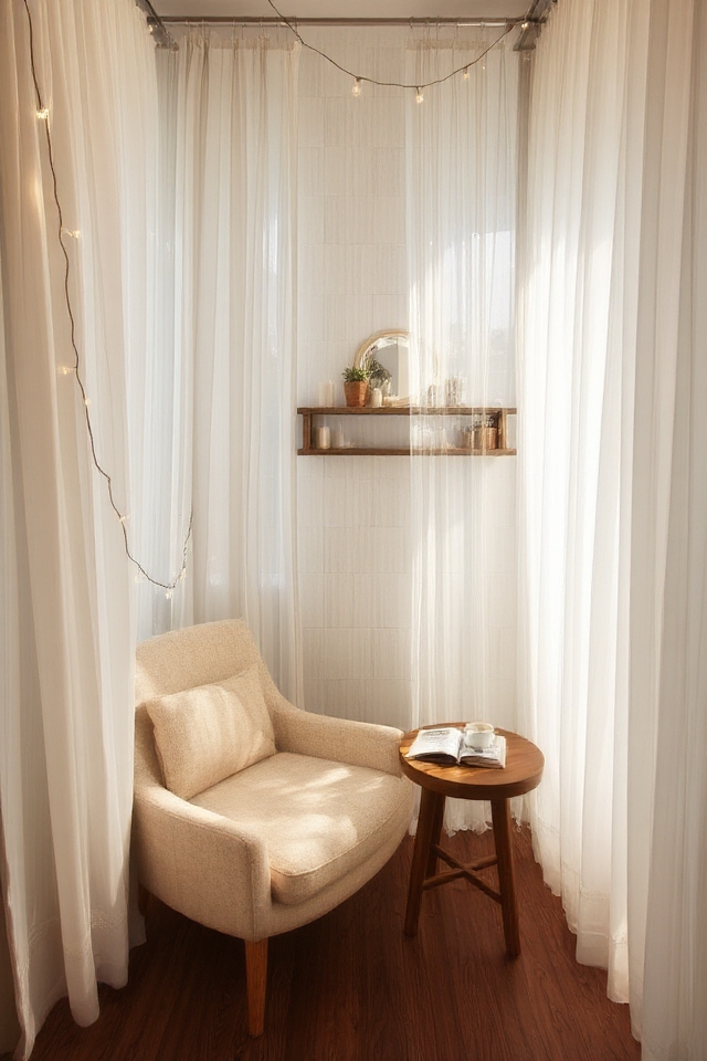 cozy bathroom retreat nook