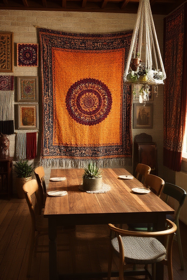 cozy boho wall decor