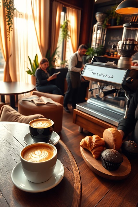 cozy caf for coffee lovers