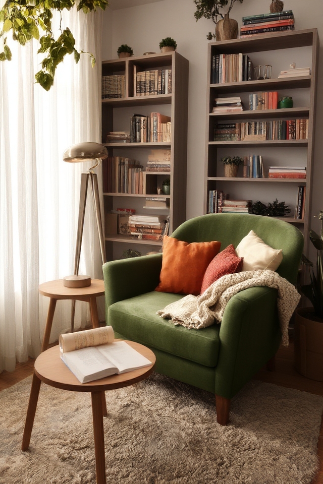 cozy corner for reading