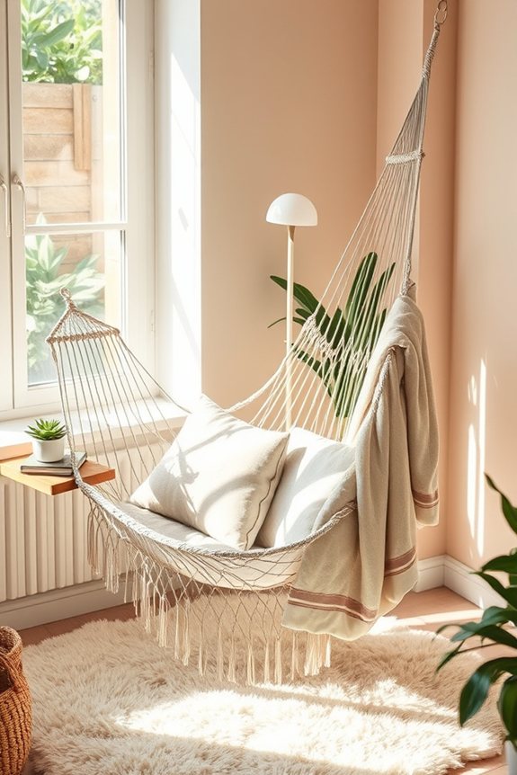 cozy corner hammock retreat