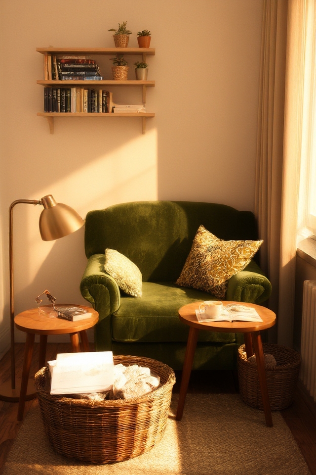 cozy corner reading retreat