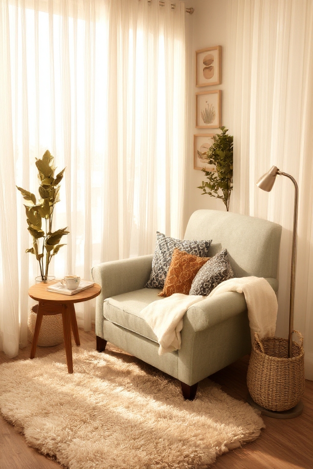 cozy corner seating retreat