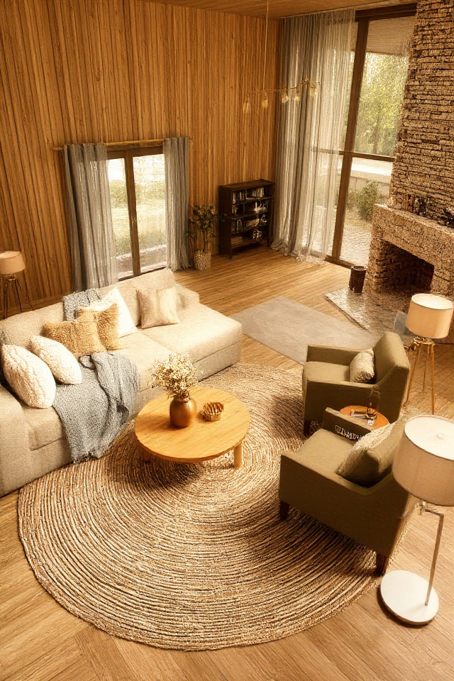 cozy functional living room design
