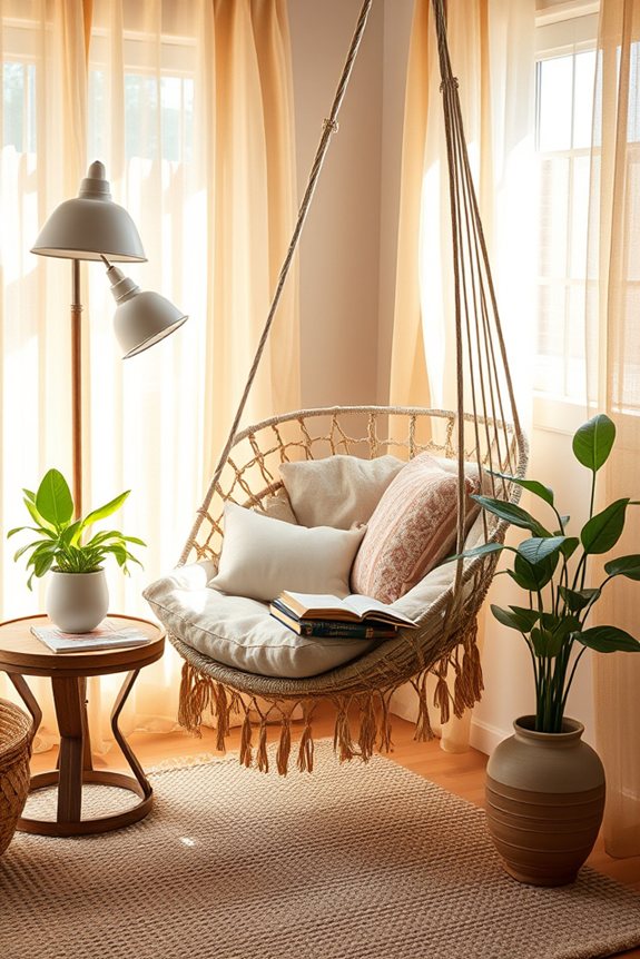 cozy hammock chair retreats