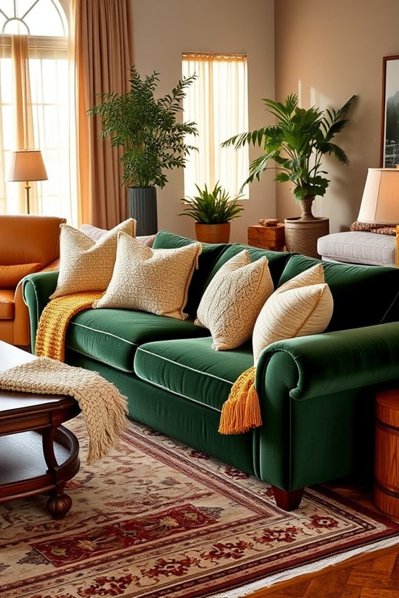 cozy inviting seating arrangements