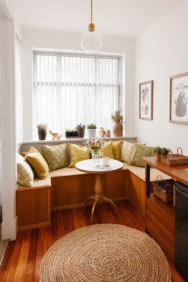 cozy kitchen nook retreats