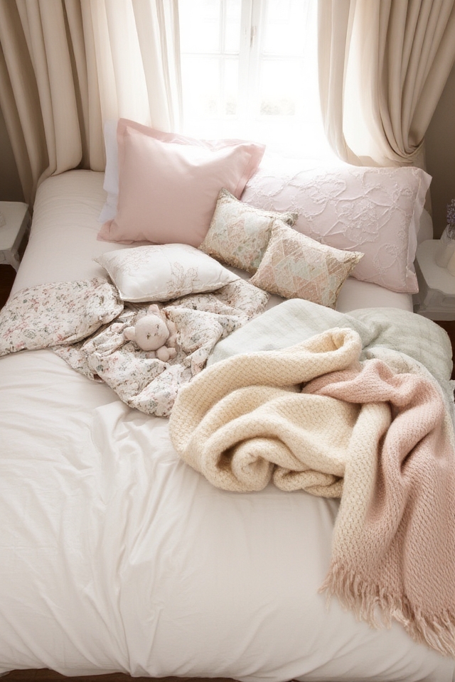 cozy layered bedding styles