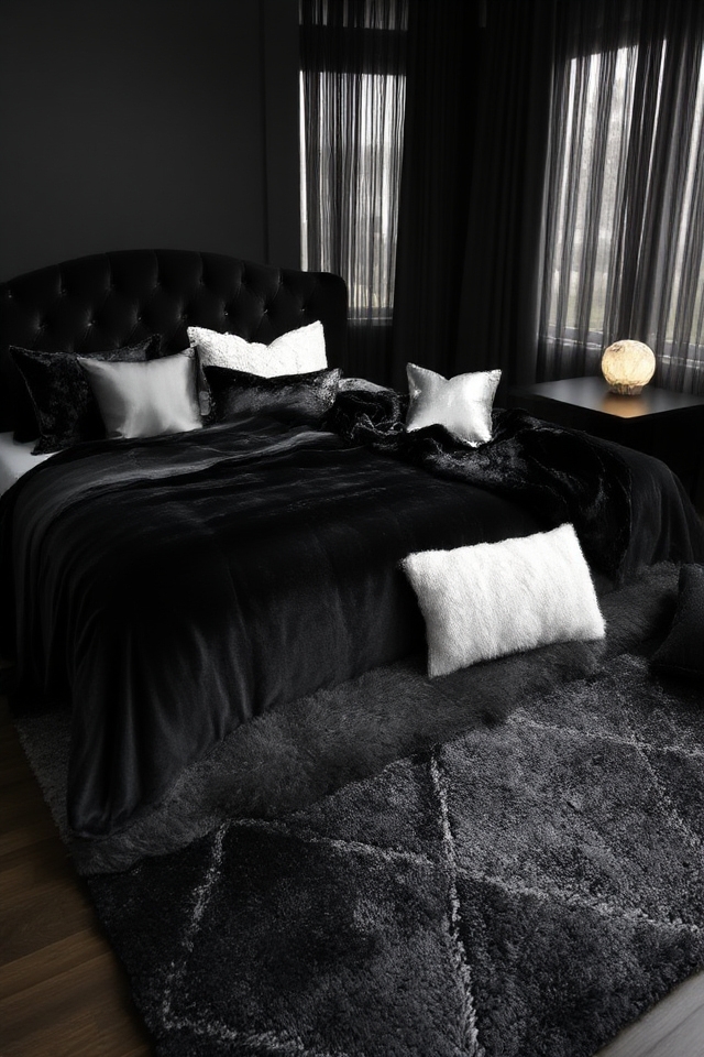 cozy layered textiles design