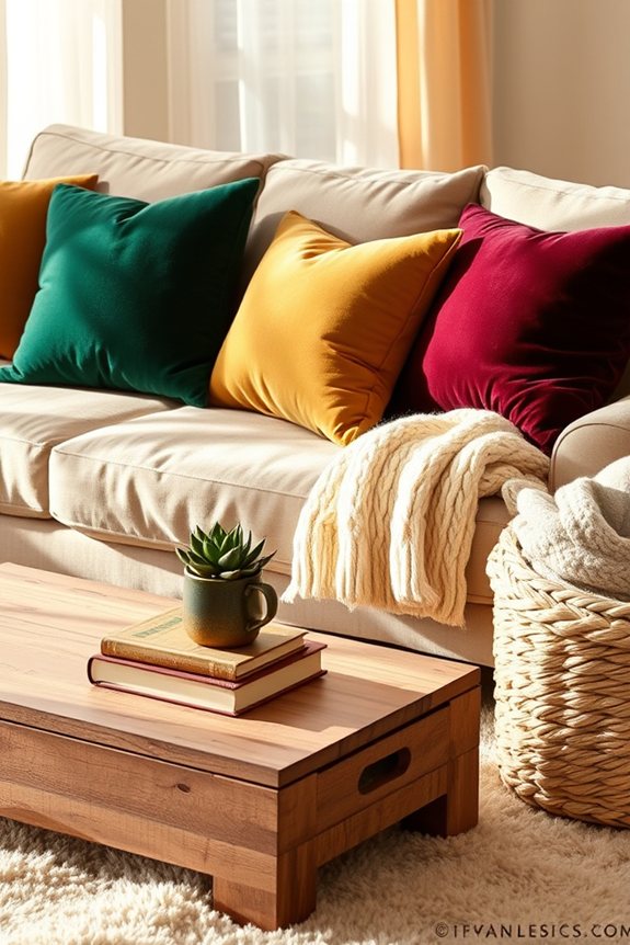 cozy layered texture elements