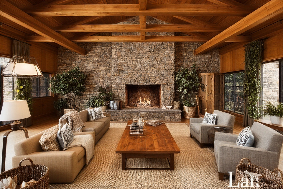 cozy natural living space