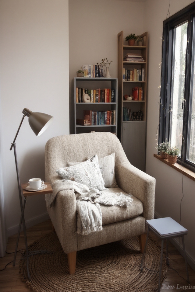 cozy nook for reading