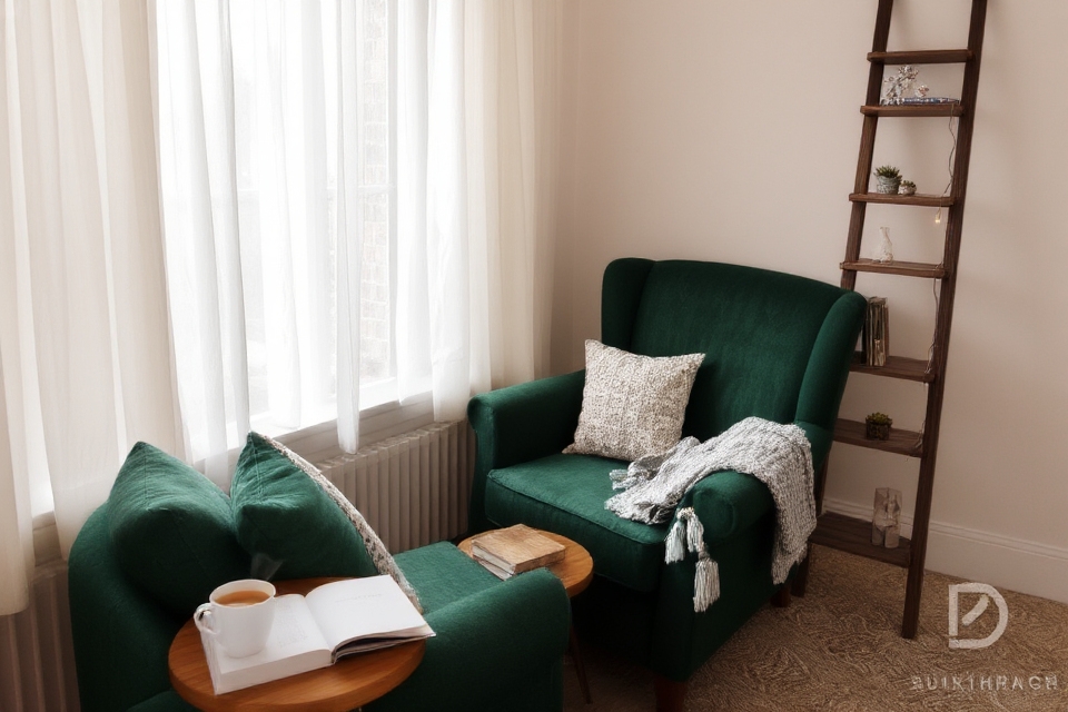 cozy nook with comfort