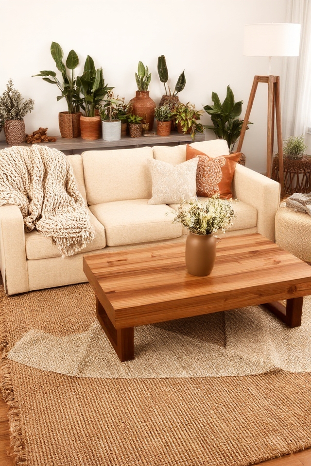 cozy organic living accessories