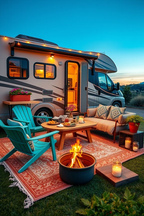 cozy outdoor living essentials