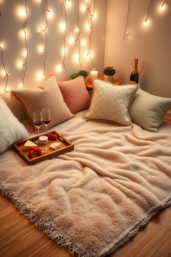 cozy picnic bedroom corner