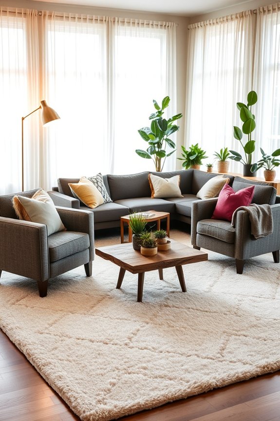 cozy plush area rugs