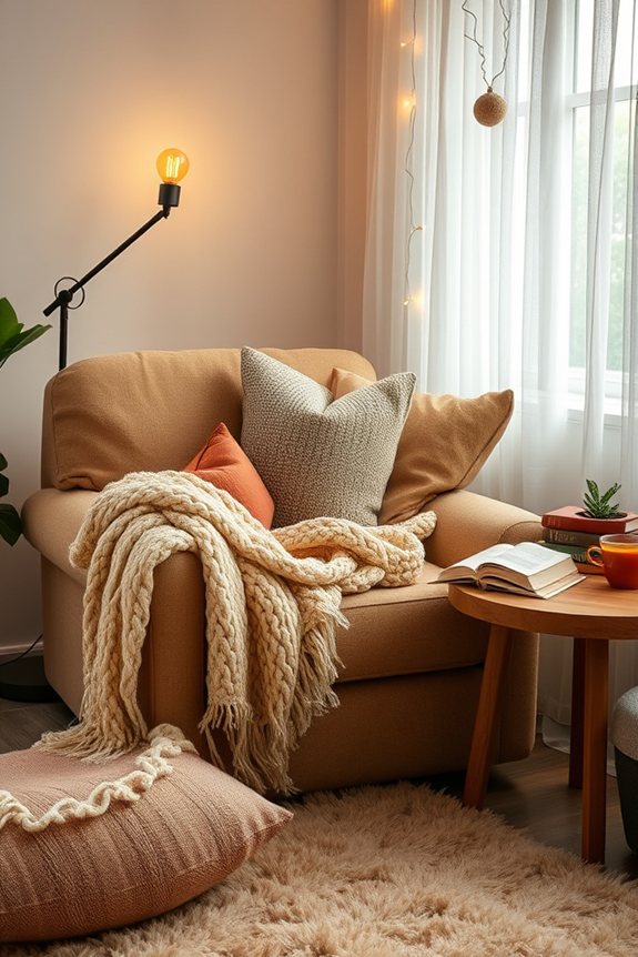 cozy reading corner essentials
