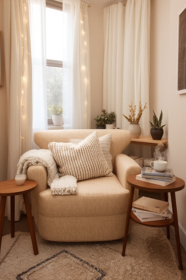 cozy reading nook essentials