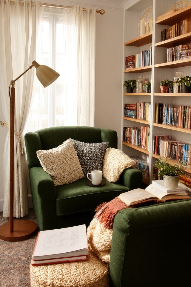 cozy reading nook essentials
