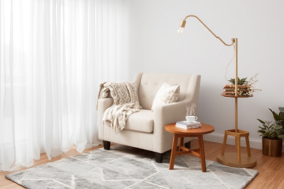 cozy reading nook transformation
