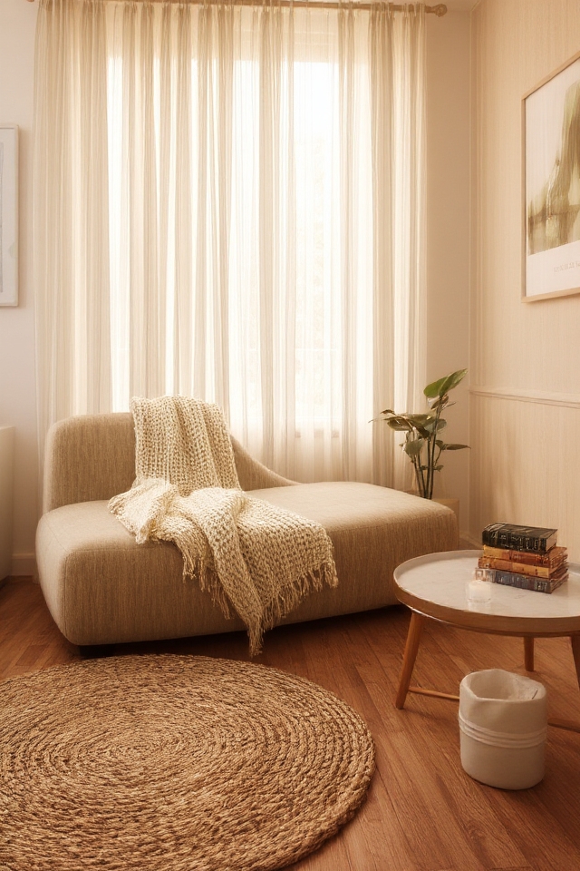 cozy relaxation corner design