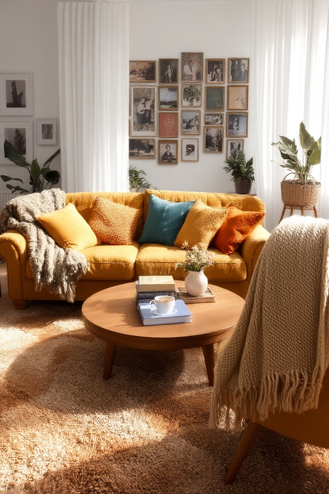 cozy retreat through textiles