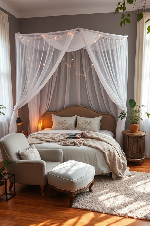 cozy romantic bedroom retreat