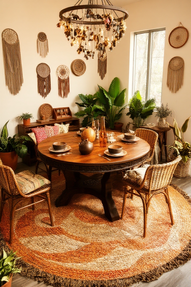 cozy round table gatherings