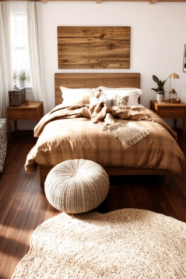 cozy rustic bedroom retreat