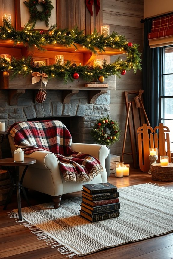 cozy rustic christmas decor