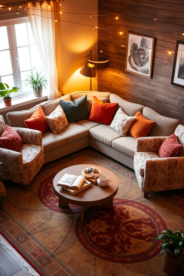 cozy seating area arrangement