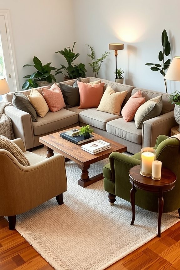 cozy seating arrangement essentials