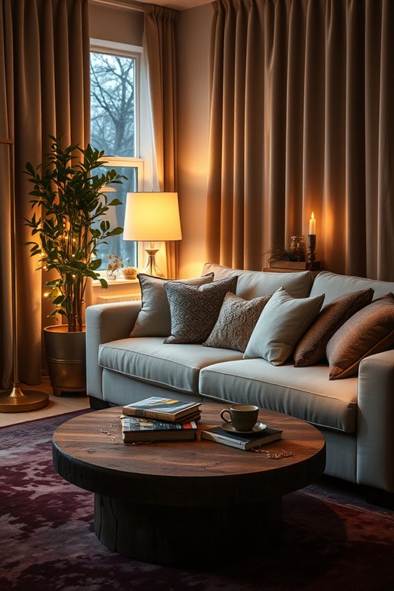 cozy soft lighting atmosphere