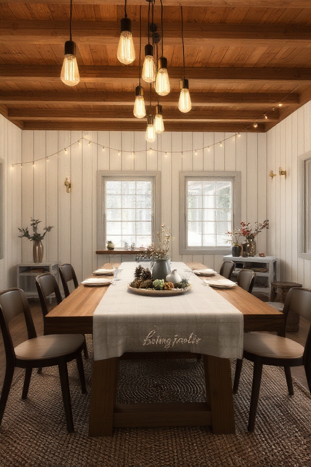 cozy soft lighting elements